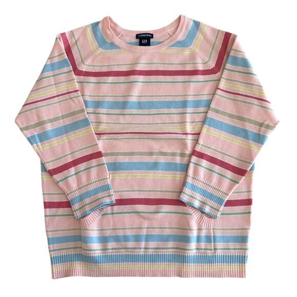 Vintage Y2K GAP 04 Striped Sweatshirt ASO Cho Chang - Picture 4 of 10